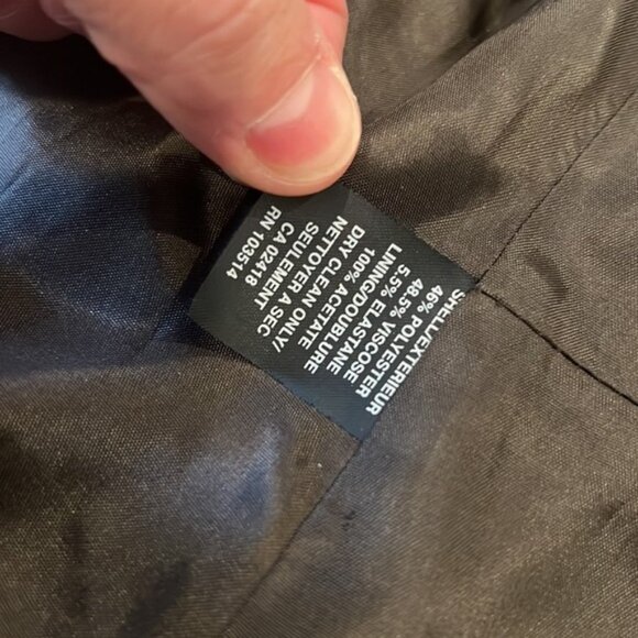 Clearance  Classy, biker style, business, casual, spring blazer size 8 MARQUIS - Picture 4 of 14